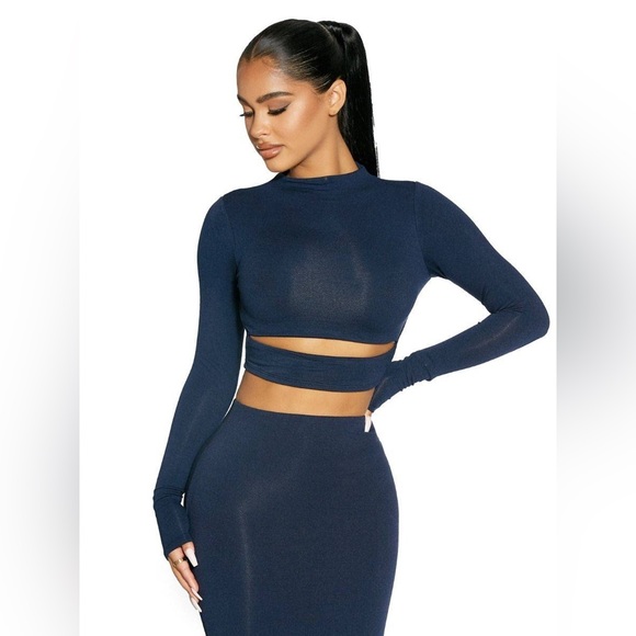 NWT NAKED WARDROBE The NW Make the Cut Crop - Picture 4 of 5